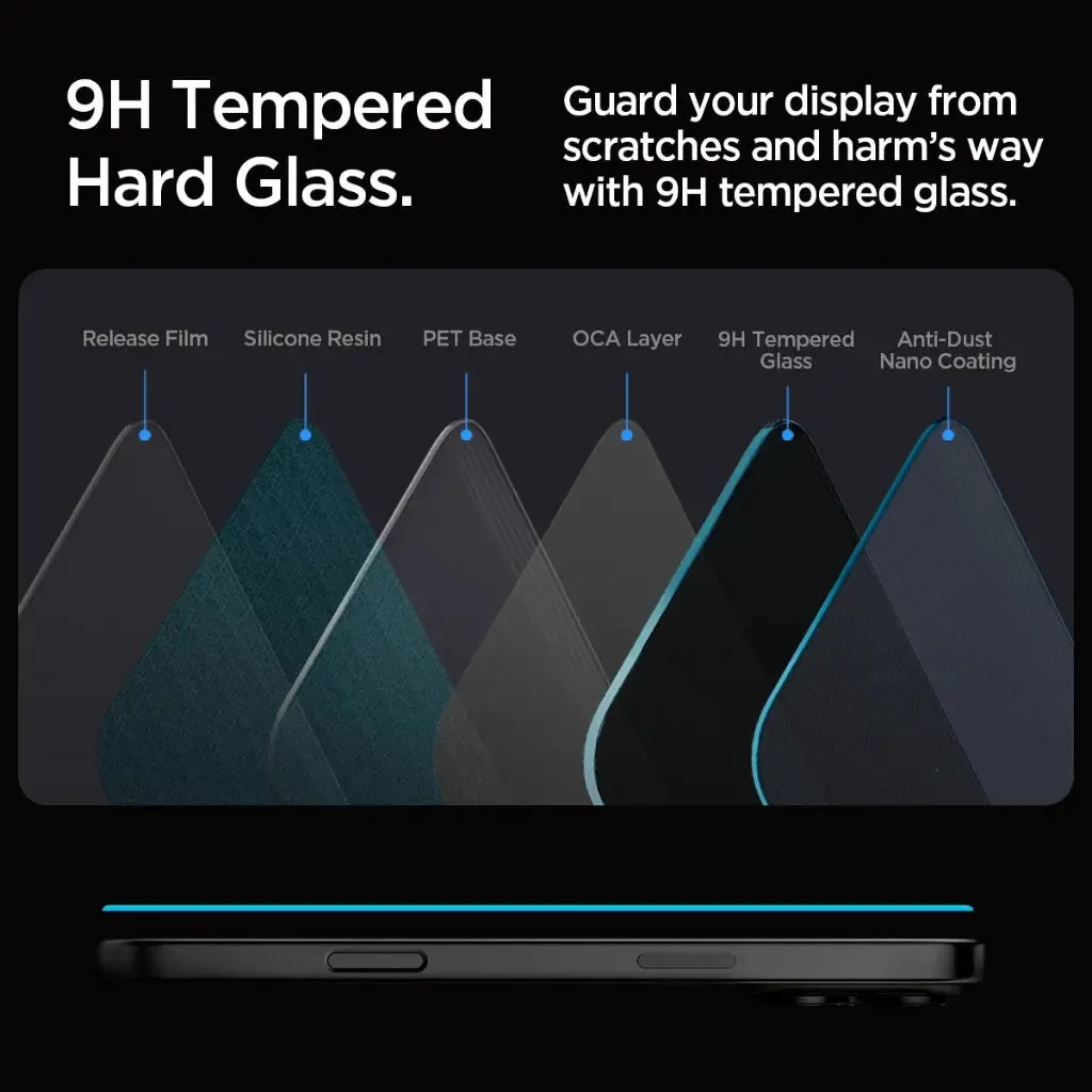 [1 Pack] iPhone 16 Pro Max Privacy Tempered Glass EZ Fit