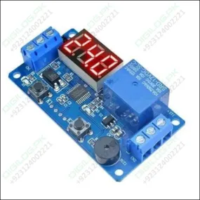 12v Digital Led Timer Module Adjustable Timer Relay Time Control Switch Trigger Timing Board