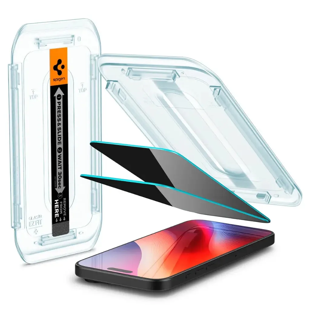 [2 Pack] iPhone 16 Pro Max Privacy Screen Protector EZ Fit