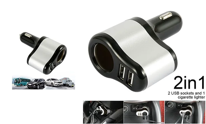 2 Port Dual Car Charger