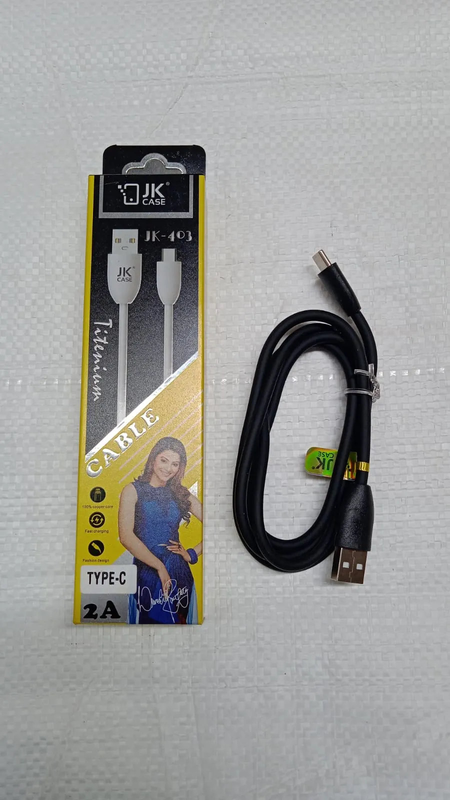 2A Type C data cable Fast Charging, Data Transfer Cable (1 Pc)