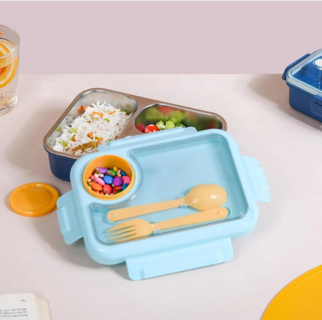 3 Compartment Sustainable Eco-Friendly Lunch Box