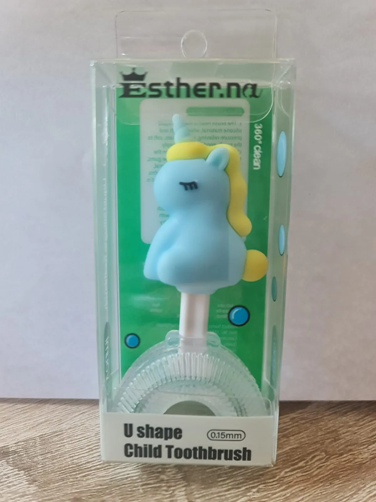 360° Kids Unicorn U-Shaped Toothbrush