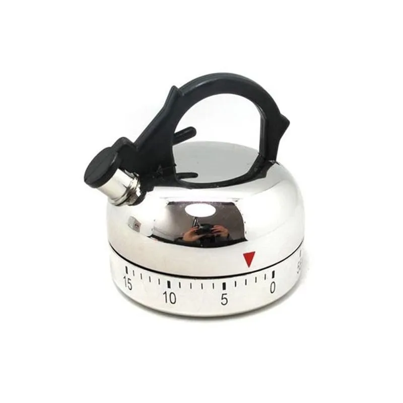 60 Minute Kitchen Timer Alarm Clock Mechanical Teapot Timer Timing Tool Cooking Baking Auxiliary Kitchen Tools