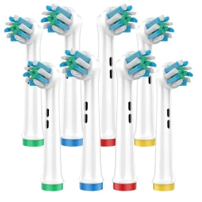 8Pcs Brush Heads for Oral B - Plaque Removal