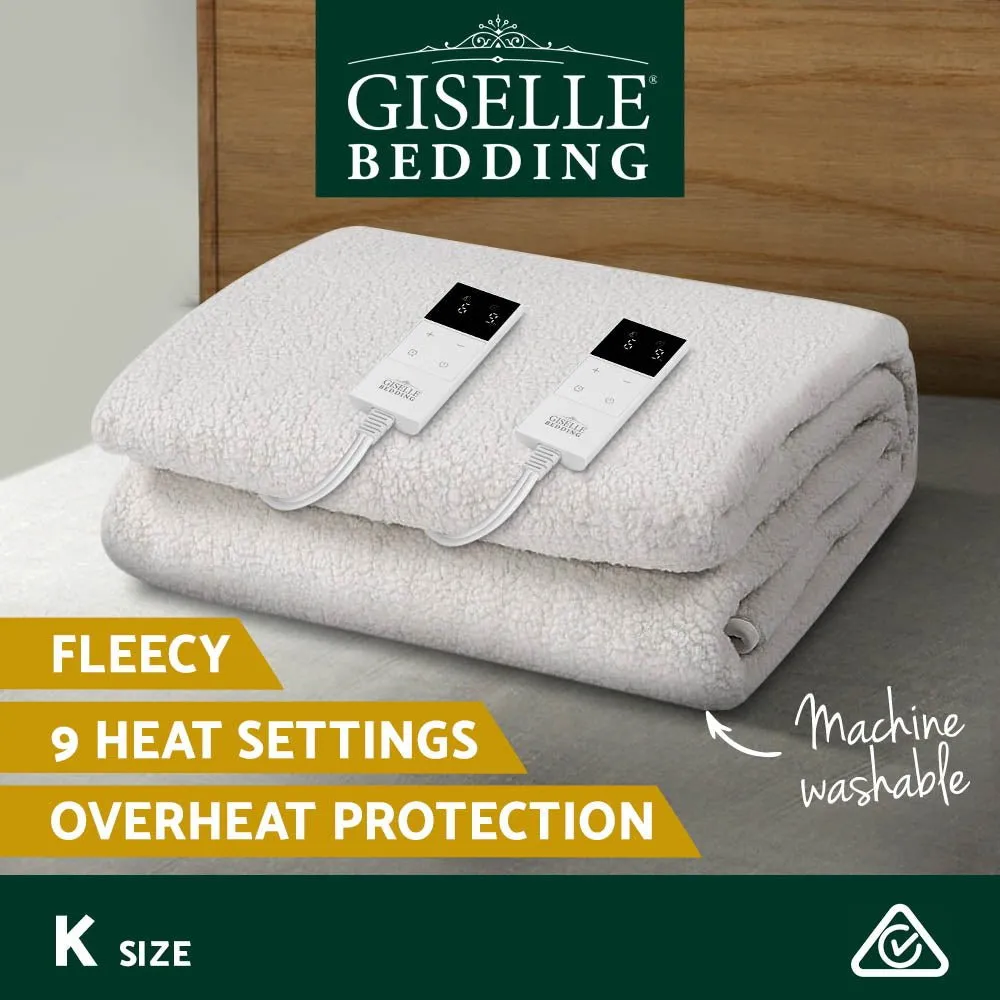 9 Setting Fully Fitted Electric Blanket - King