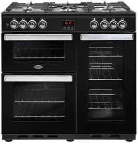 90cm Dual Fuel  'Cookcentre Range' | Black