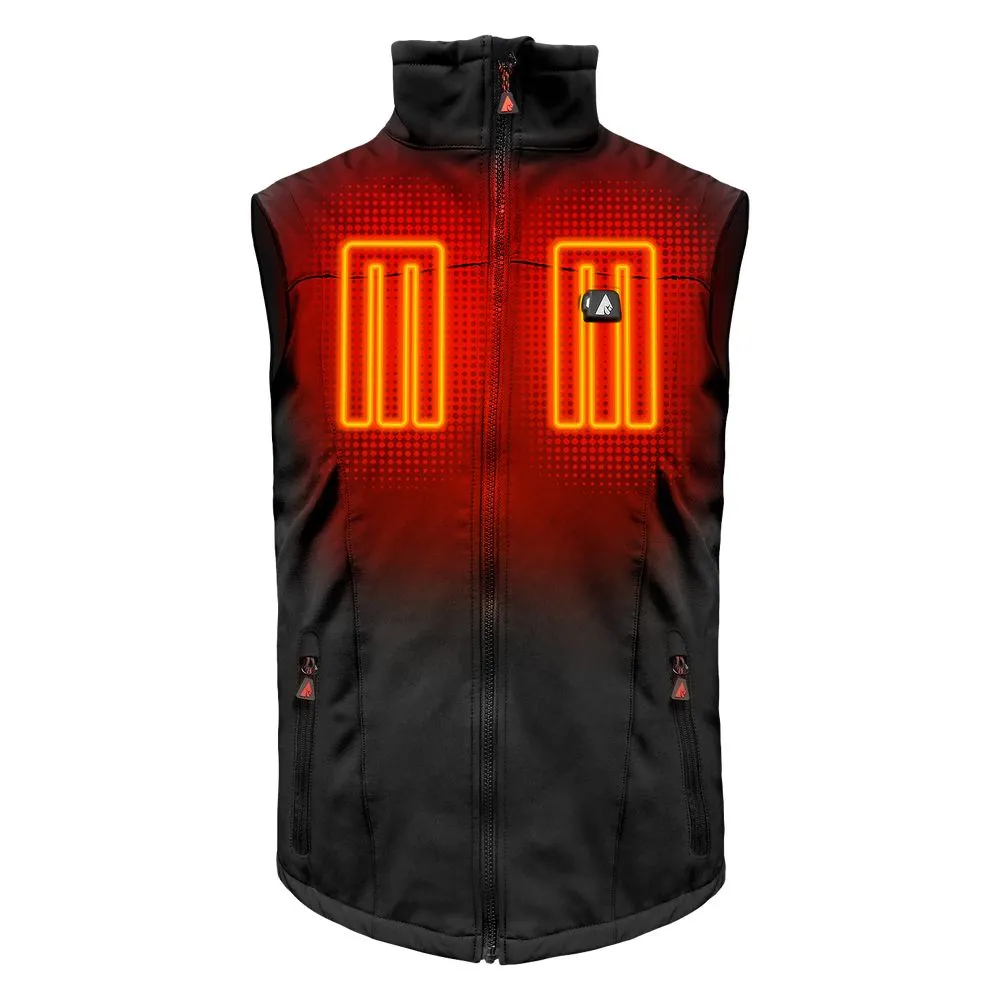 ActionHeat Ah-Vst-5V-01-3X 5V Battery-Heated Vest for Men - Black - 3XL