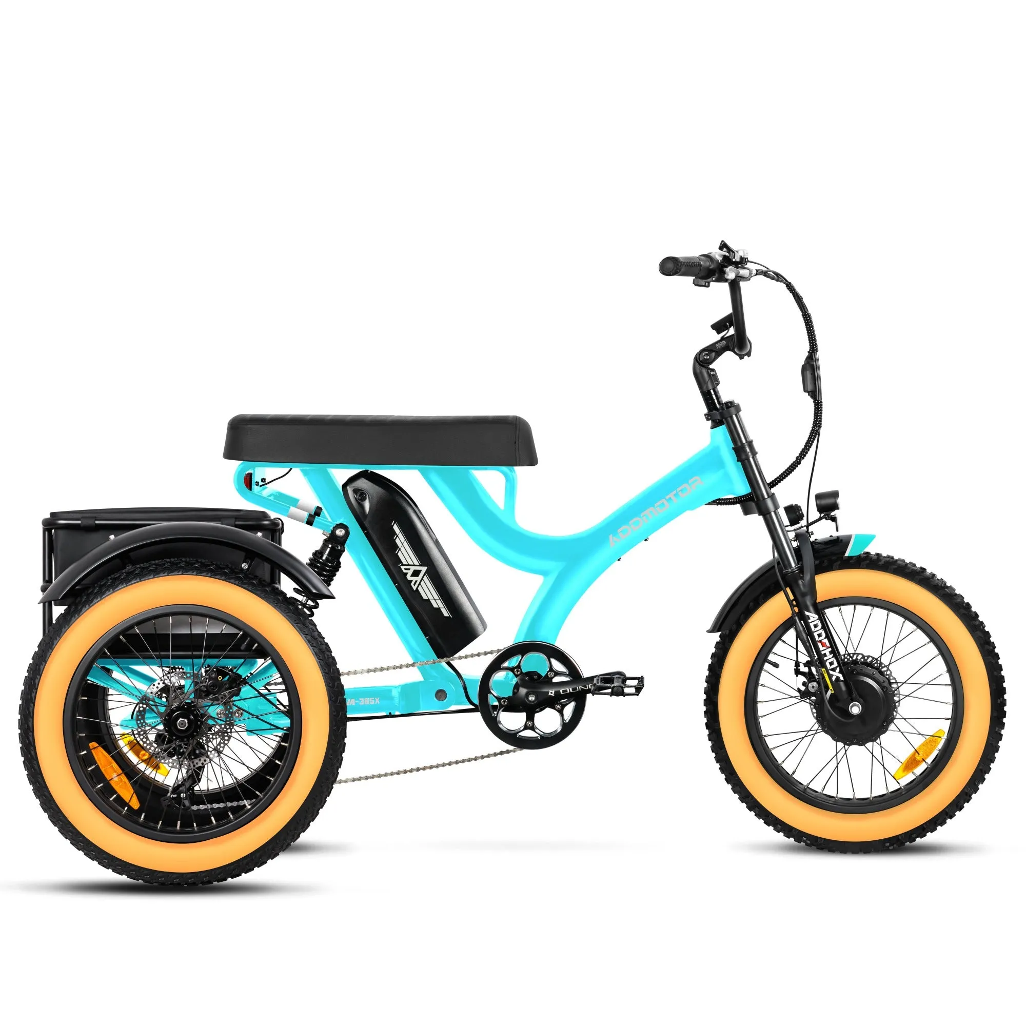 Addmotor 750W Herotri M-365X Banana Seat Electric Trike