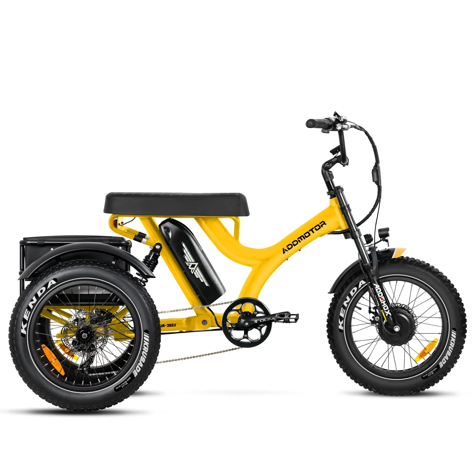 Addmotor 750W Herotri M-365X Banana Seat Electric Trike