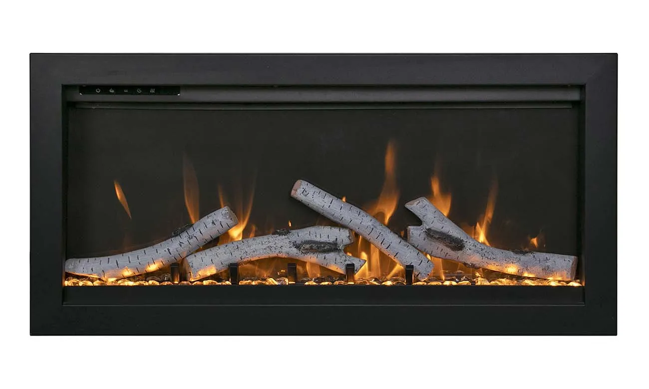 Amantii 50” Symmetry Bespoke Electric Fireplace WiFi Compatible