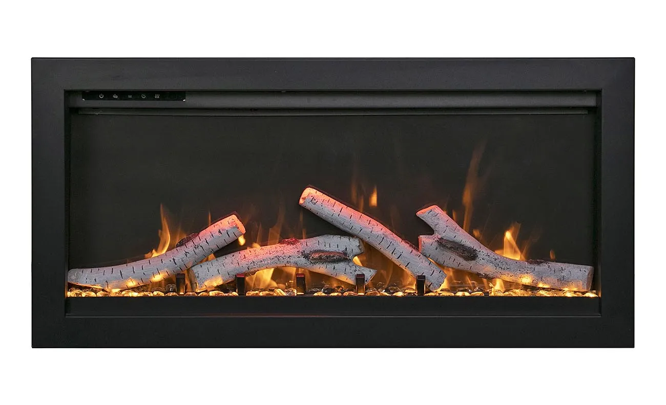 Amantii 50” Symmetry Bespoke Electric Fireplace WiFi Compatible