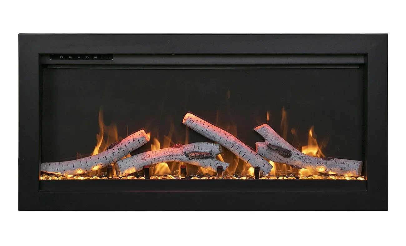 Amantii 50” Symmetry Bespoke Electric Fireplace WiFi Compatible