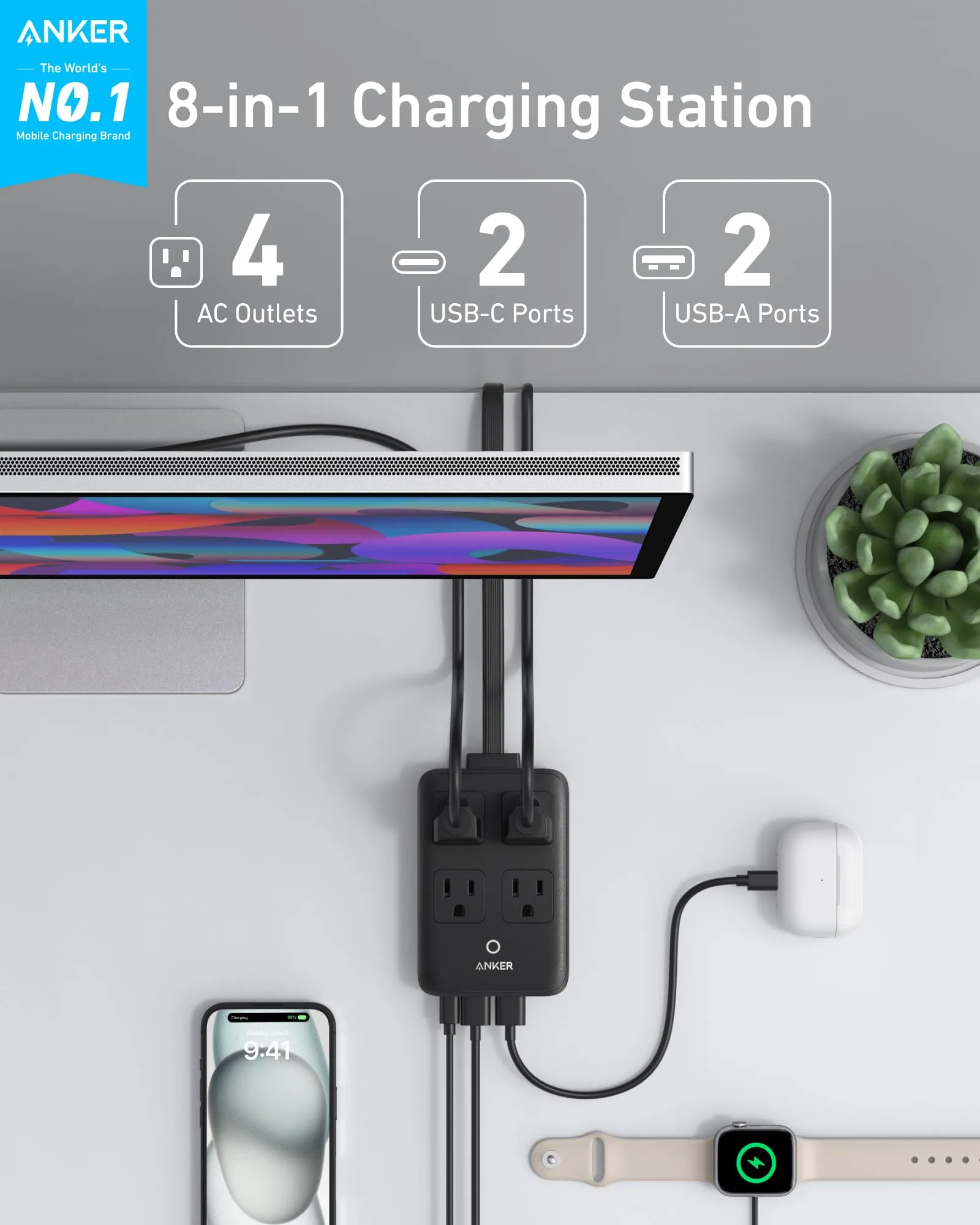 Anker Charging Station (8-in-1, 20W)