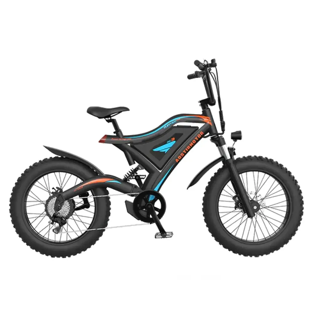 Aostirmotor S18-Mini 500W 48V Fat Tire Electric Bike