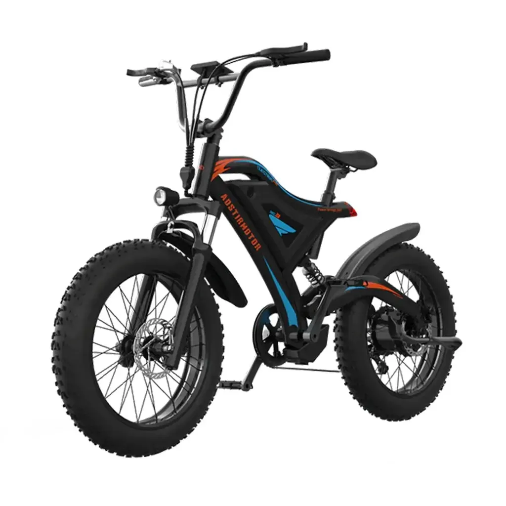 Aostirmotor S18-Mini 500W 48V Fat Tire Electric Bike