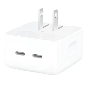 Apple 35W Dual USB-C Port Compact Power Adapter