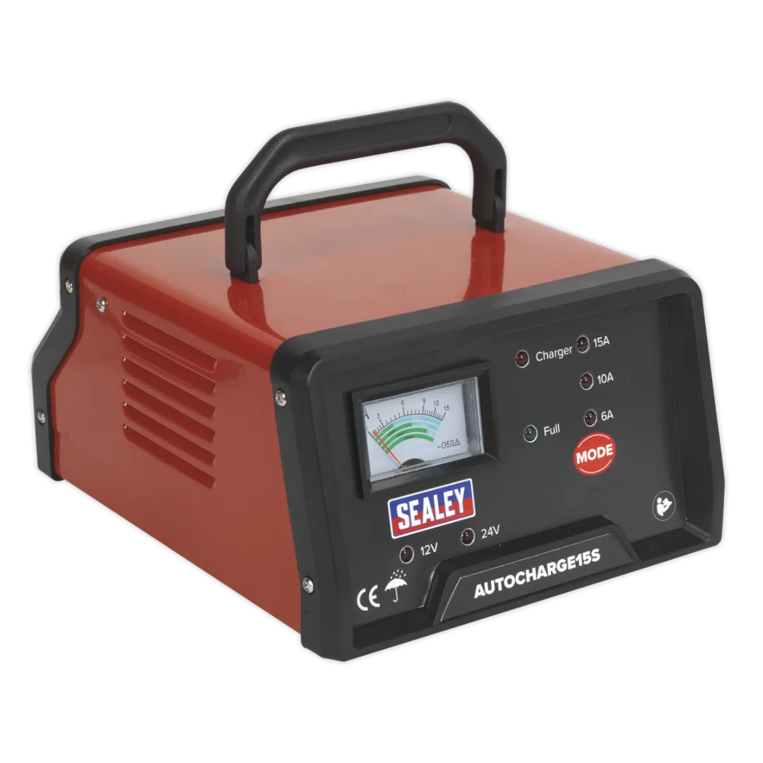 Auto Maintenance High Frequency Battery Charger 12-24V 15Amp