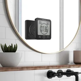 BALDR LCD Waterproof Bathroom Shower Clock