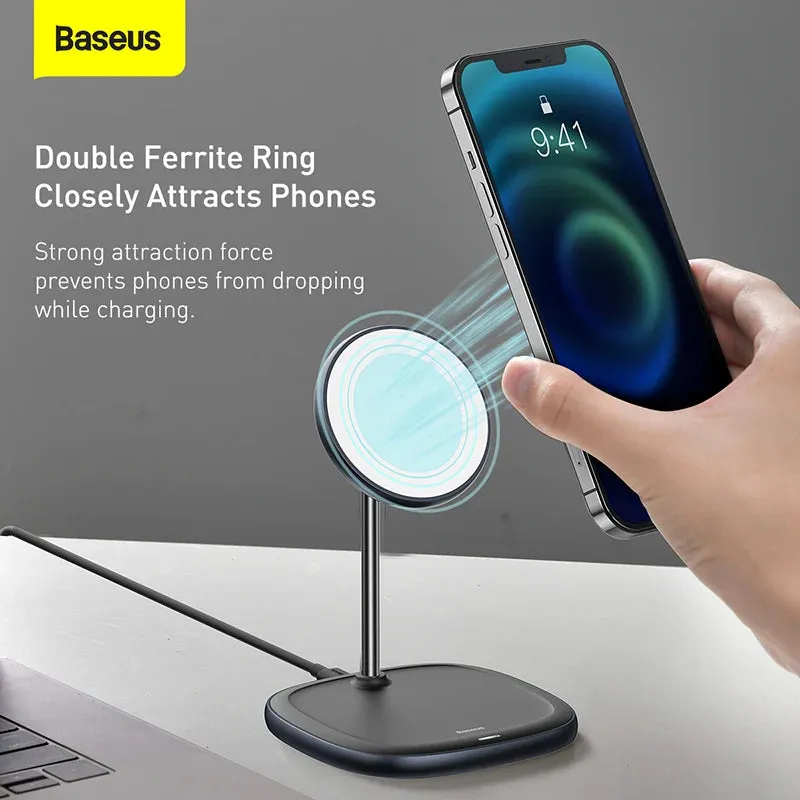 Baseus Swan Magnetic Desktop Bracket Wireless Charger