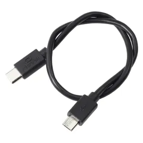 BBC micro:bit branded USB-C to Micro USB Cable (30cm)