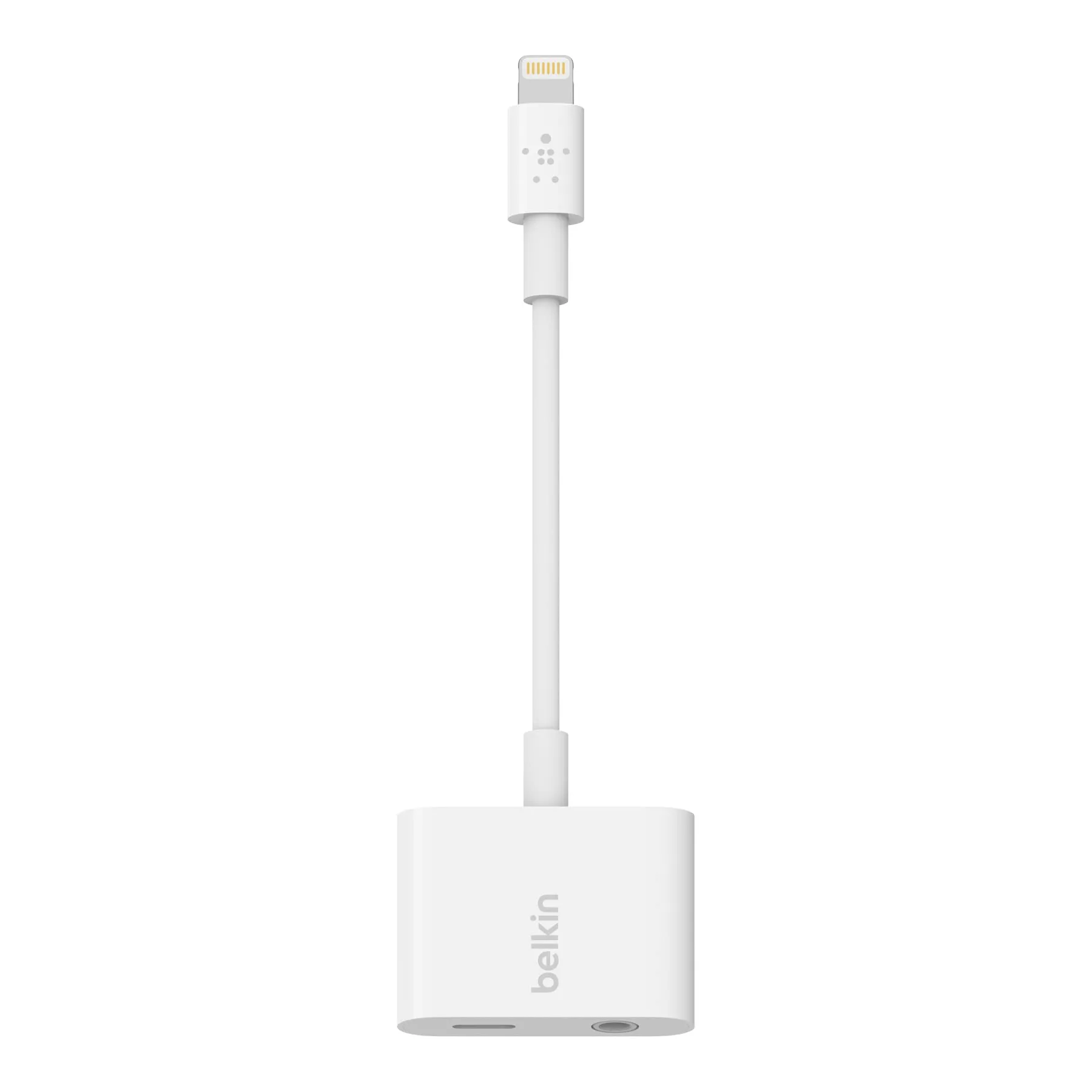 Belkin Rockstar Lightning Audio & Charger Adapter for iPhone