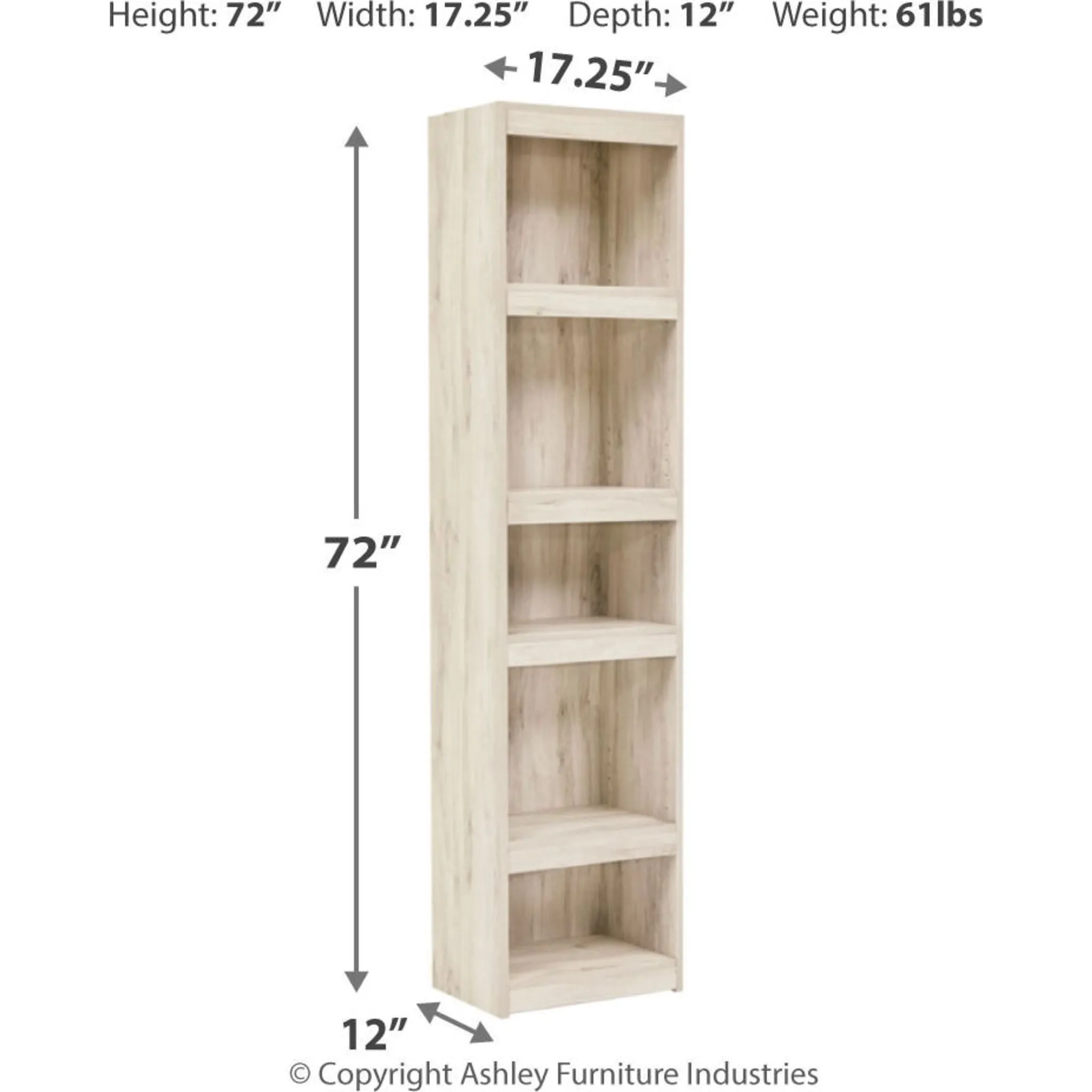 Bellaby Entertainment Unit with Fireplace - Whitewash