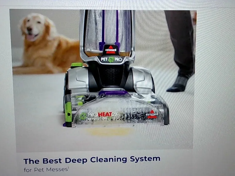 Bissell Revolution Proheat Pet Carpet Cleaner with Accessories