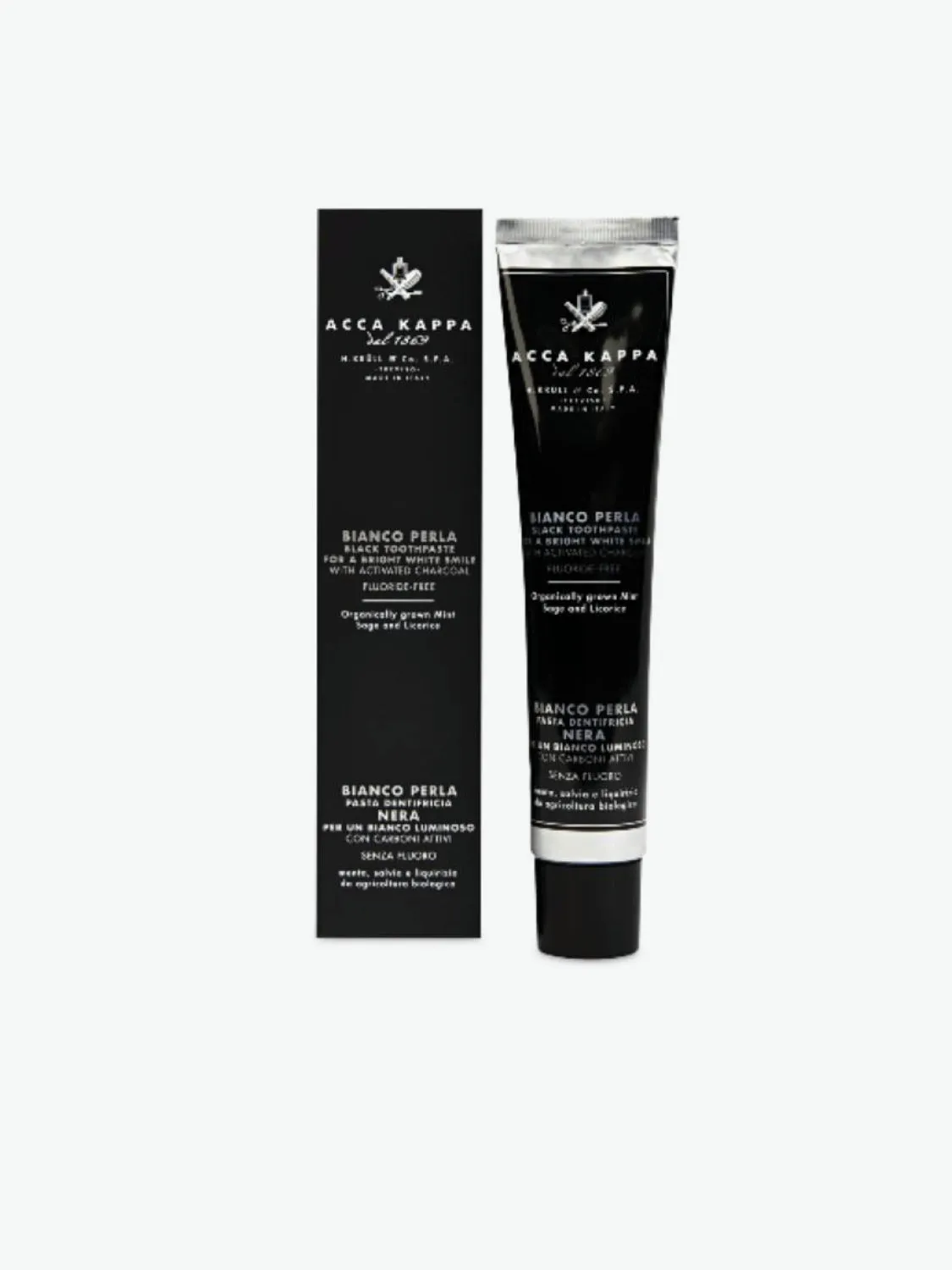 Black Toothpaste with Activated Charcoal