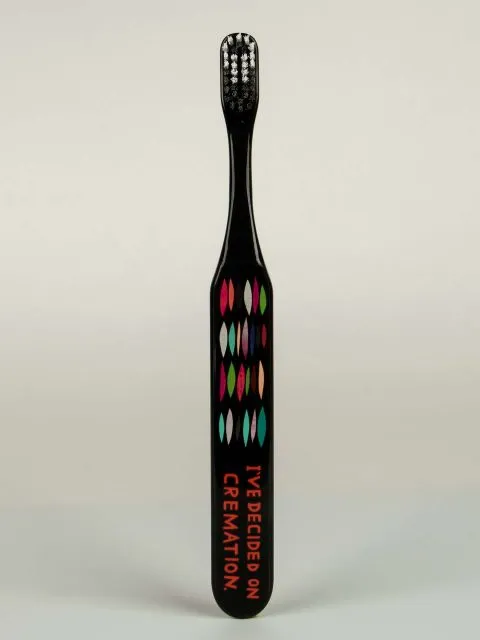 BlueQ "I've Decided On Cremation" Toothbrush