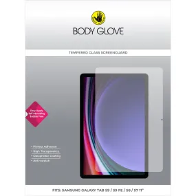 Body Glove Tempered Glass Screen Protector - Samsung Galaxy Tab S9 / Tab S9 FE / Tab S8 / Tab S7