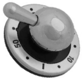 Britannia G3200008 Chrome Control Knob