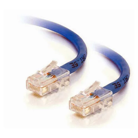 CAT5e 350 MHz Crossover Patch Cable Blue 5FT