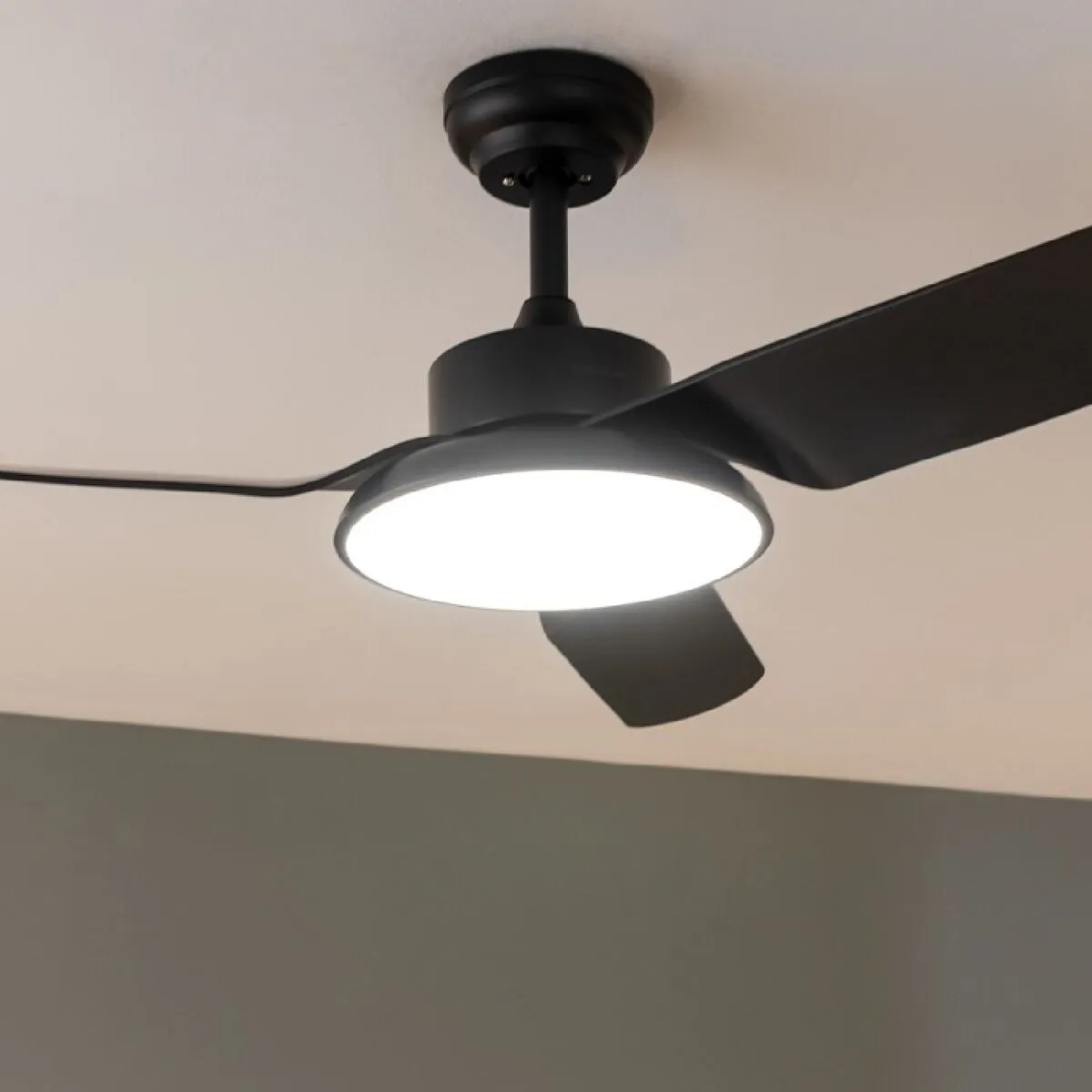 Ceiling Fan with Light Cecotec EnergySilence Aero 5200 Black 22 W 40 W