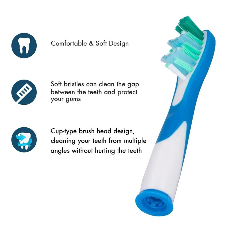 Compatible Replacement Toothbrush Heads Refill for Oral-B Electric Sonic Series SR12 SR18