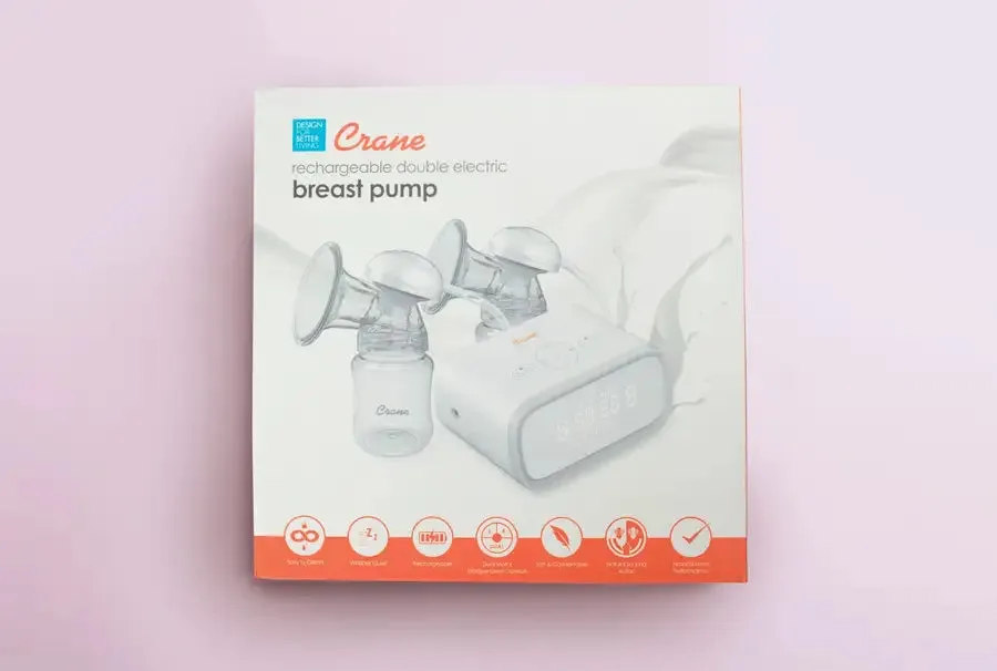 Crane Rechargeable Double Electric Breast Pump