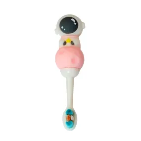 Cute Astronaut Handle Soft Kids Toothbrush