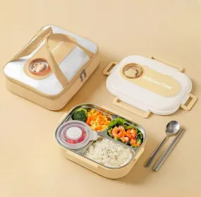 Delicious Meal Stainless Steel Lunch Box Insulated Lunch Bag