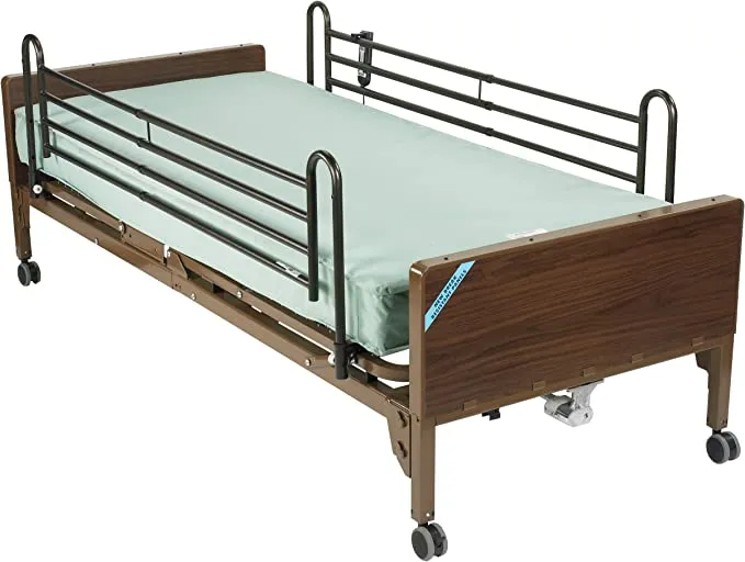 Delta Ultra Light Full Electric Hospital Bed with Full Rails