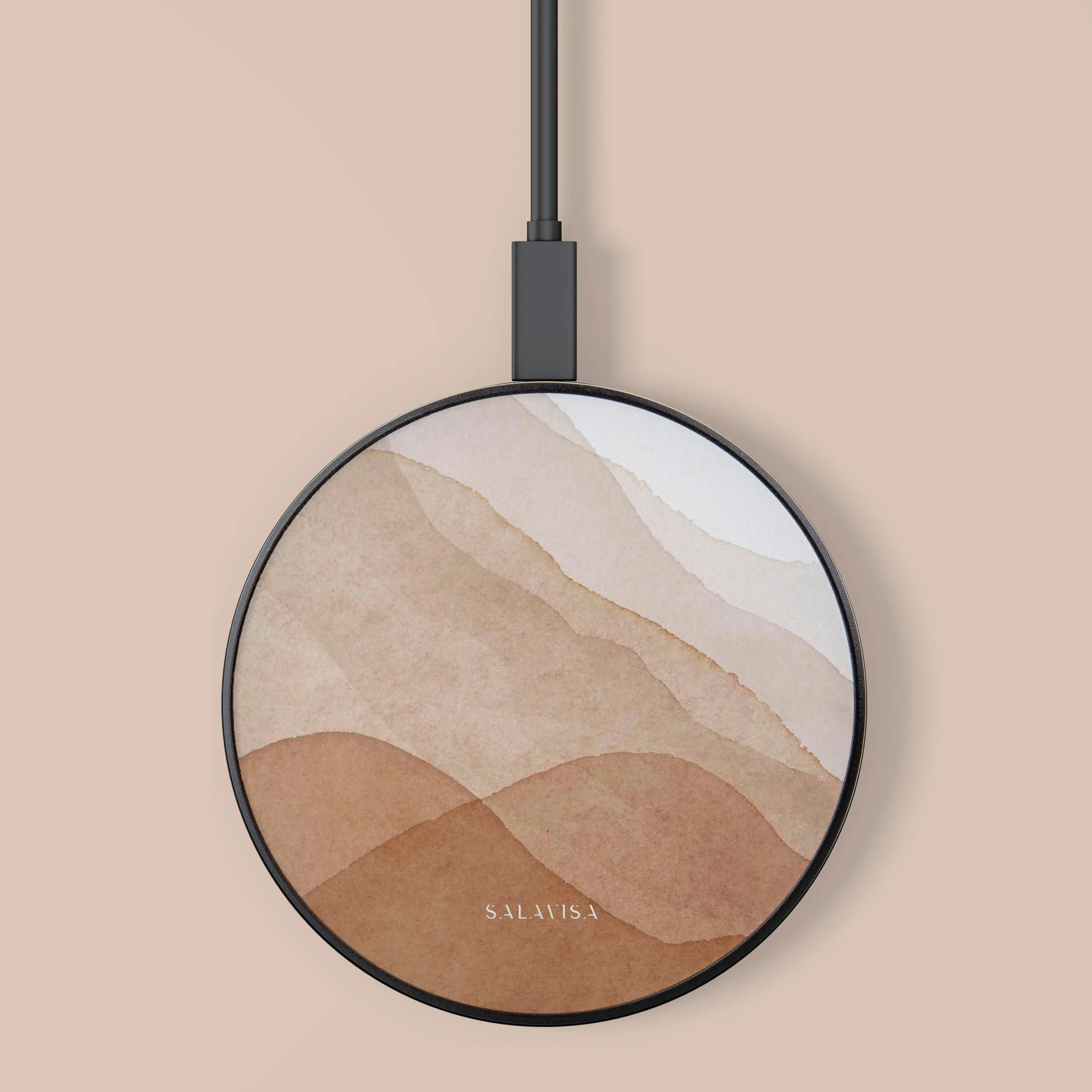 Desert Watercolor Wireless Charger