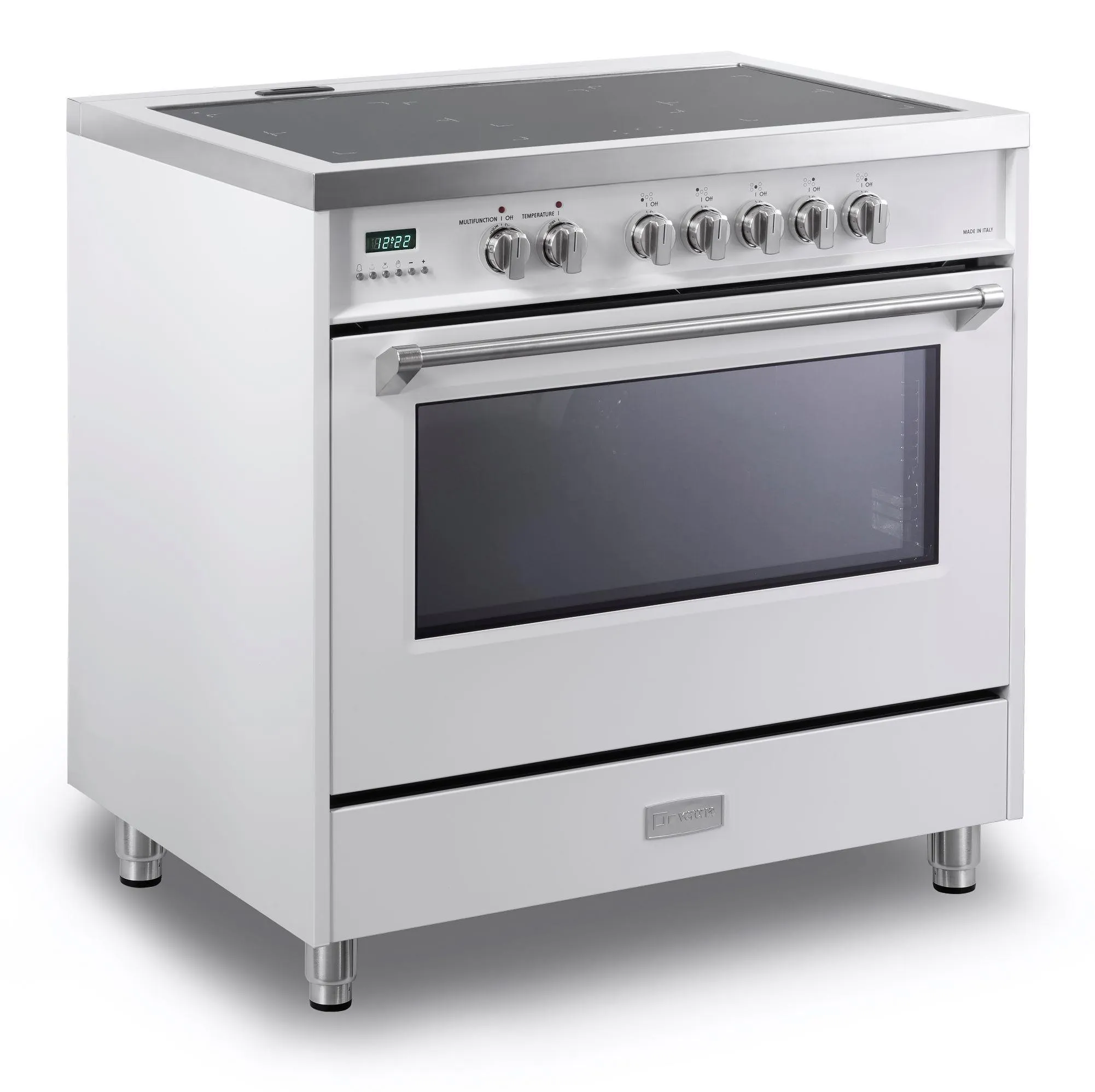 Designer 36" Induction Single Oven Range - White