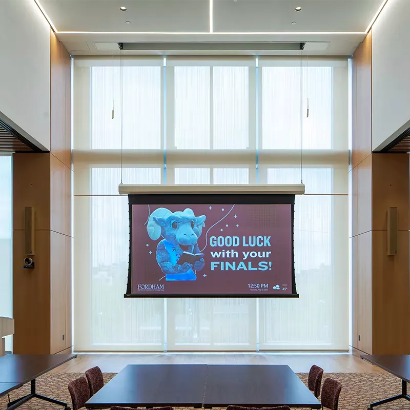 Draper Ropewalker [16:10] Ceiling-Recessed Projection Screen 94" (50" x 80") 150100FB