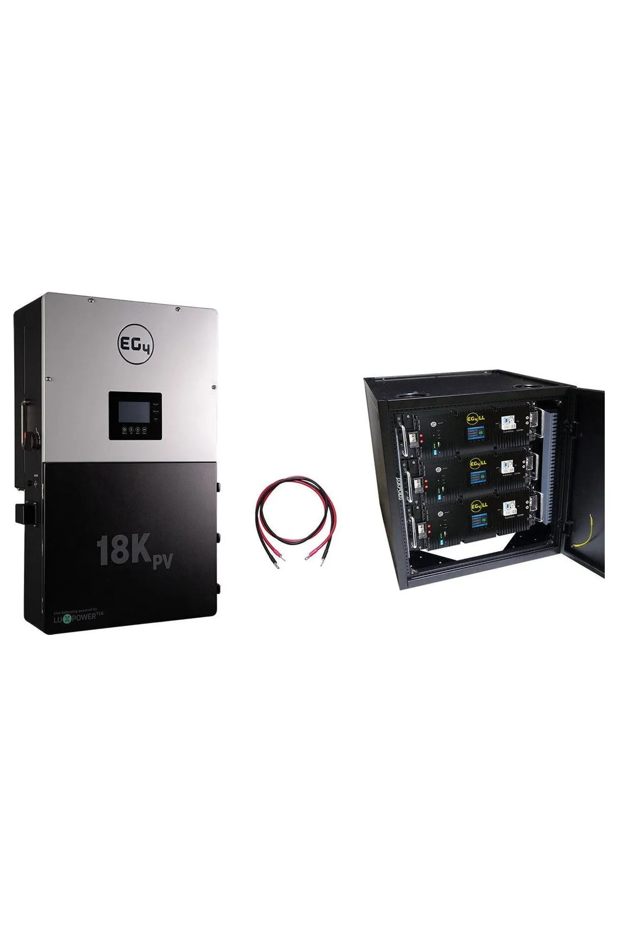 EG4 | 18KPV Hybrid Inverter System Bundle - 15.36kWH EG4 Lithium Powerwall