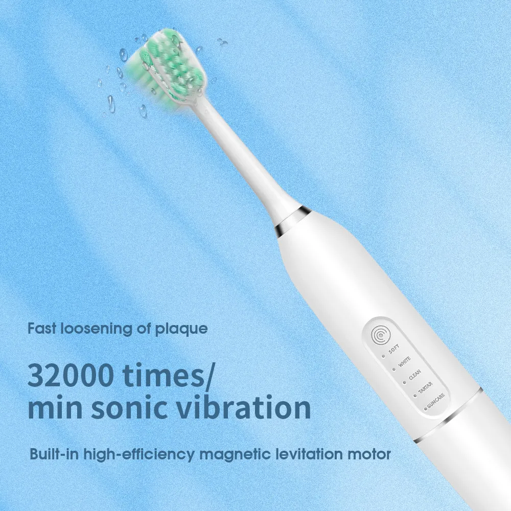 Electric Waterproof Wireless Charging Toothbrush 183707