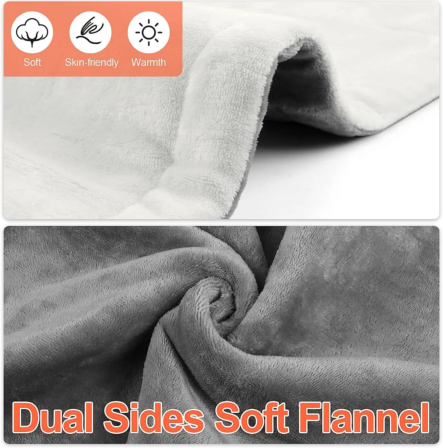 Fast Heating Electric Throw 150x70cm