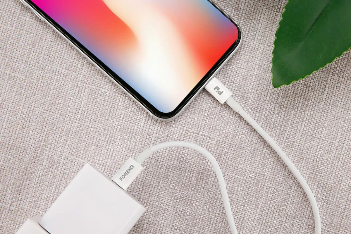 Foneng X31 PD 20W Quick Charge USB-C to Lightning Cable - 1m