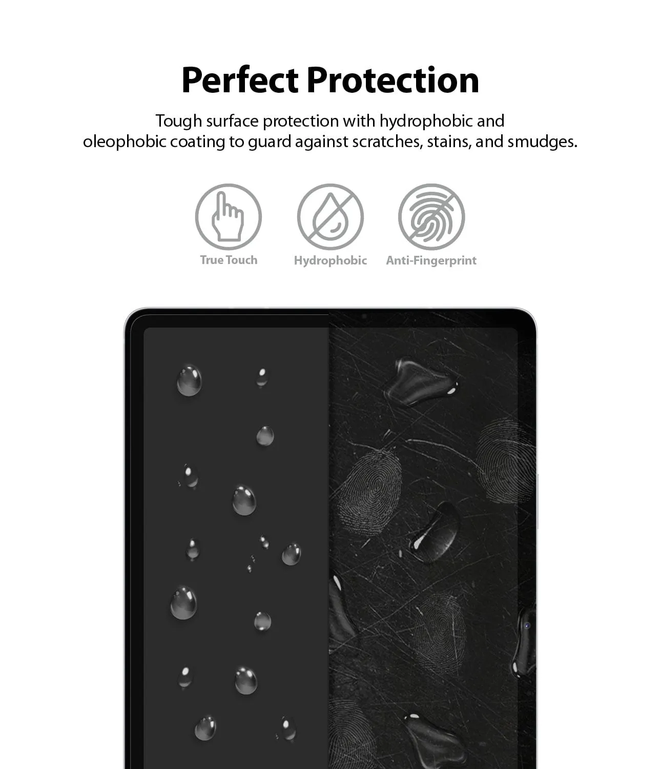 Galaxy Tab S9 / S8 / S7 ID Glass Screen Protector By Ringke