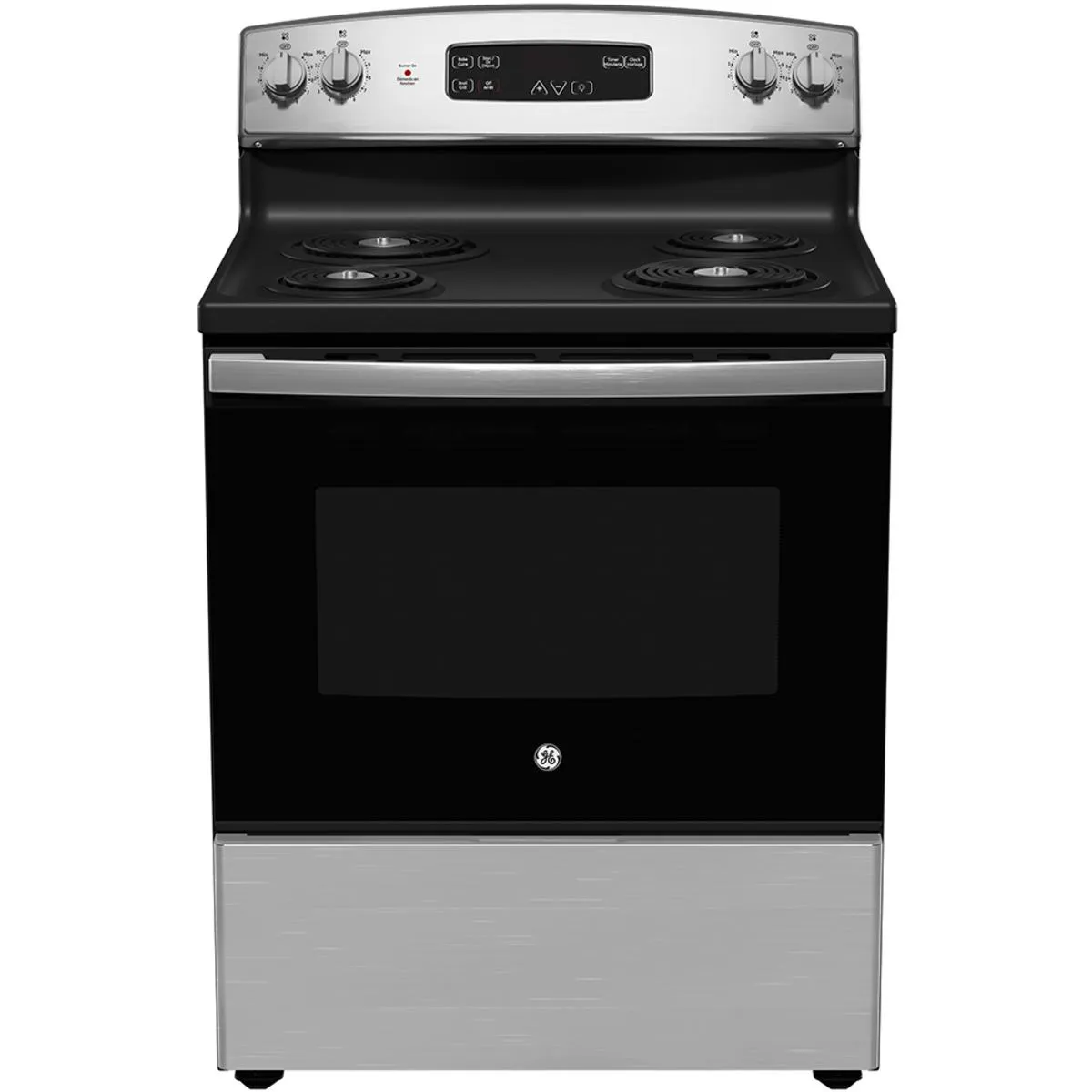 GE 30-inch Freestanding Electric Range JCBS350SVSS