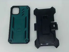 Green Protective Case for iPhone 13 or 14 Pro