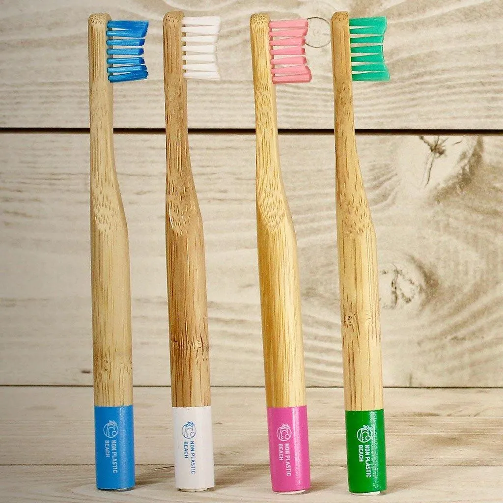 Grenada Green Biodegradable Bamboo Toothbrush Kids